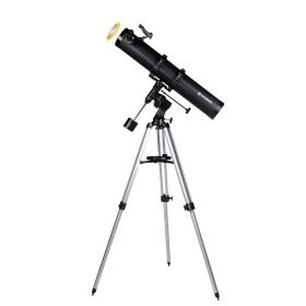   Bresser Galaxia 114/900 EQ3 teleszkóp okostelefon-adapterrel és napszűrővel
