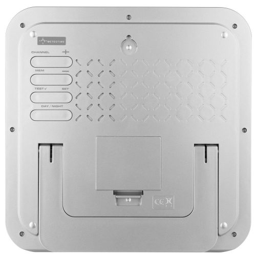 Bresser MyTime Meteotime LCD falióra ezüst