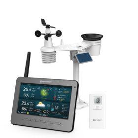   Bresser Wi-Fi HD TFT időjárás állomás 7 az 1-ben érzékelővel