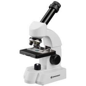   Bresser Junior 40x-640x mikroszkóp szett okostelefon adapterrel fehér 