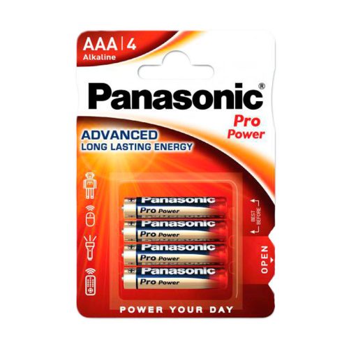 Panasonic Pro Power AAA alkáli elem - 4db