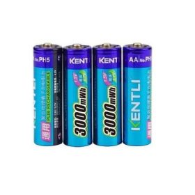 Kentli PH5 AA Lítium-ion akkumulátor 3000mWh - 4db