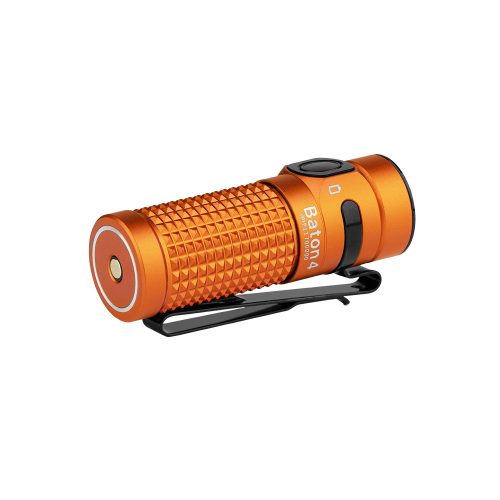 Olight Baton 4 tölthető zseblámpa, narancs