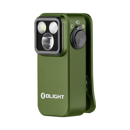 Olight Oclip Pro csiptetős tölthető zseblámpa, OD zöld