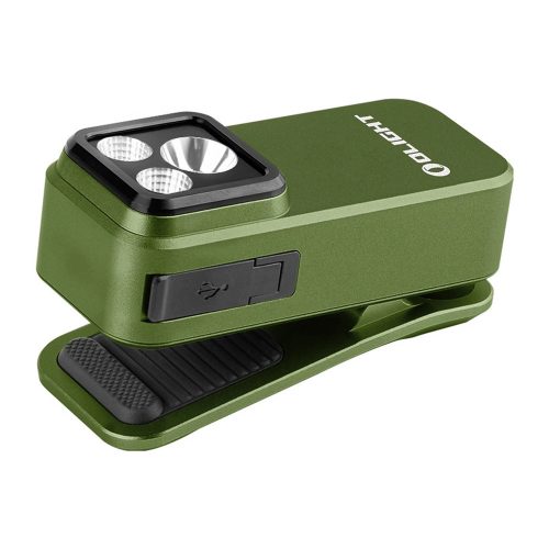Olight Oclip Pro csiptetős tölthető zseblámpa, OD zöld