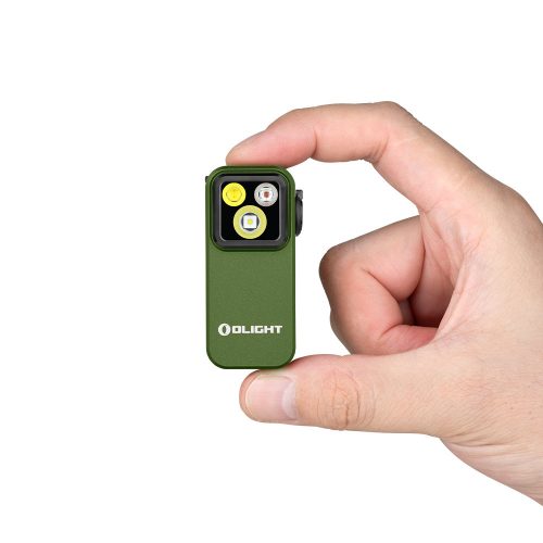 Olight Oclip Pro csiptetős tölthető zseblámpa, OD zöld