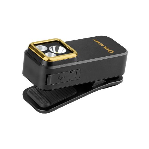 Olight Oclip Pro S csiptetős tölthető zseblámpa, fekete