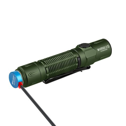 Olight Warrior 3s tölthető zseblámpa, zöld
