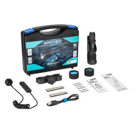 Olight Warrior X 4 tölthető vadászlámpa szett