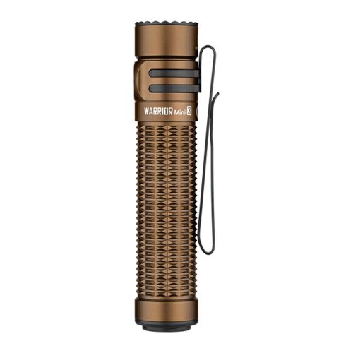 Olight Warrior Mini 3 tölthető zseblámpa, Desert Tan