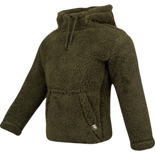 Jack Pyke Junior Sherpa thermo kapucnis pulóver sötét olívazöld L