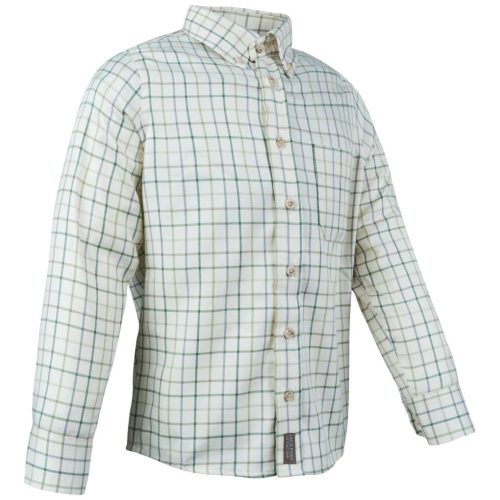 Jack Pyke Junior Countryman kockás ing zöld S
