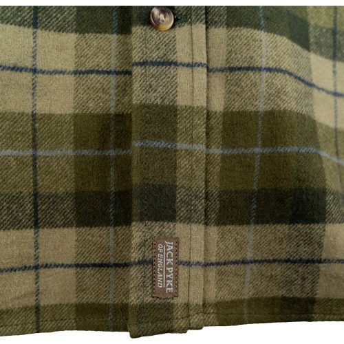 Jack Pyke Bleasdale flanel ing zöld S