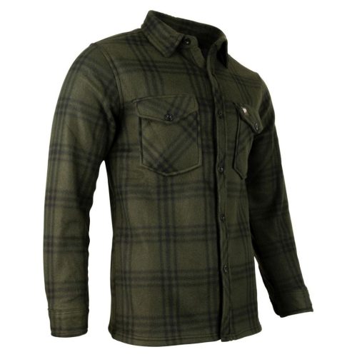 Jack Pyke Fleece kockás ing zöld M