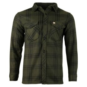 Jack Pyke Fleece kockás ing zöld S