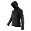 Viper Armour kapucnis pulóver fekete L