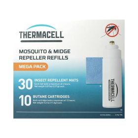   Thermacell utántöltő Mega-Pack (120 órás védelem - 10db patron, 30db 4 órás lapka)