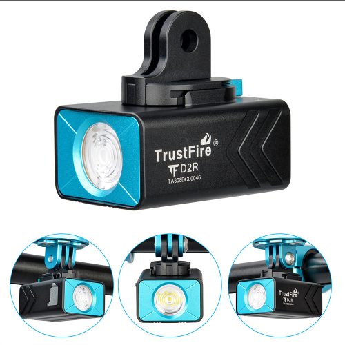 Trustfire D2R LED kerékpár lámpa + HE05 szerelék szett