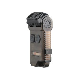   Trustfire MINI X5 fekete LED lámpa fehér, vörös és UV fénnyel