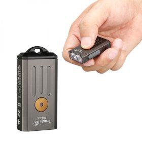   Trustfire MINIX szürke LED lámpa fehér és vörös fénnyel