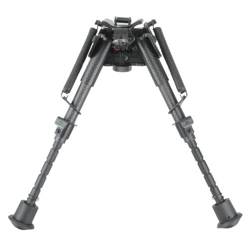 Vector Optics Carbon Fiber 6-9" Swivel Spring bipod