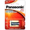 Panasonic 9V Pro Power szupertartós alkáli elem