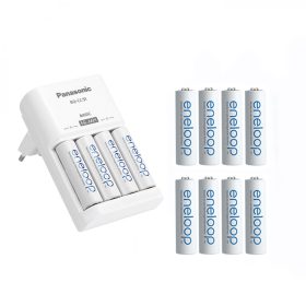 Panasonic Eneloop 12xAA 1900mAh akku + 10 órás töltő