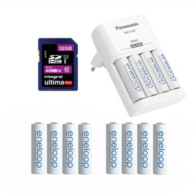   Vadkamera kiegészítő szett (Eneloop 2000 mAh AA akku x 12 + töltő + 32GB SD)