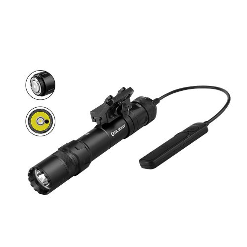 Olight Odin GL M tölthető taktikai lámpa zöld lézerrel és lengőkapcsolóval