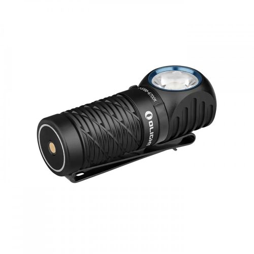 Olight Perun 2 Mini fekete tölthető zseblámpa, hideg fehér fénnyel, fekete