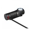 Olight Perun 2 Mini fekete tölthető zseblámpa, hideg fehér fénnyel, fekete
