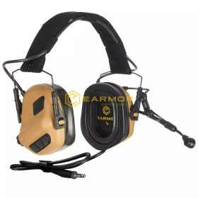 Opsmen Earmor M32 PLUS elektronikus fülvédő barna